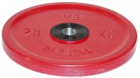  , , -, 25  MB Barbell MB-PltCE-25 -  .       